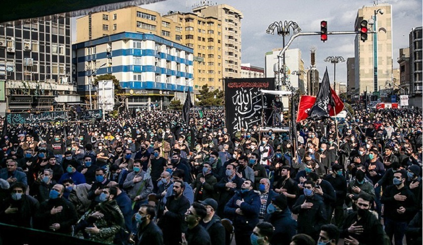 الشعب الايراني يحيي ذكرى استشهاد فاطمة الزهراء (ع ) + صور
