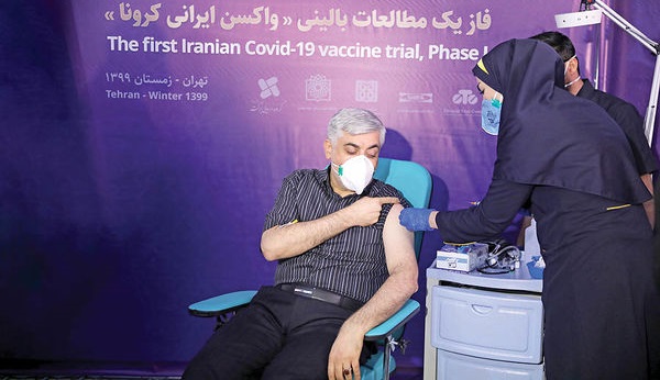 نتايج تست فاز اول واكسن ايراني كرونا كاملا مثبت و بدون عوارض بود