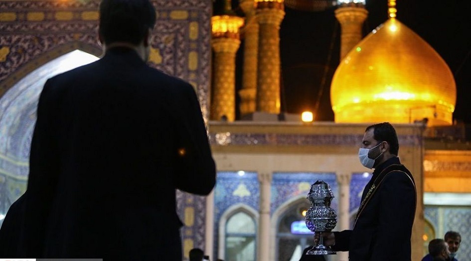 بالصور... مراسم استشهاد الامام علي بن محمد الهادي (ع) في حرم السيده المعصومة