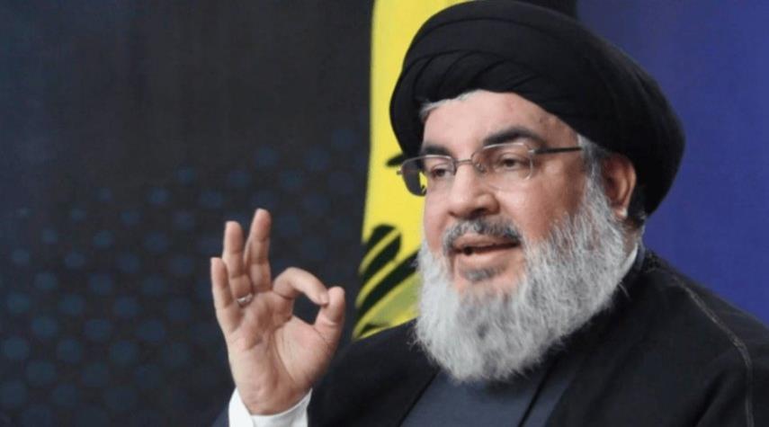 الامين العام لحزب الله السيد حسن نصر الله يلقي كلمة اليوم