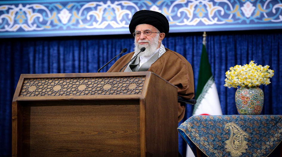 الامام الخامنئي  يسمي العام الايراني الجديد عام " الانتاج، الدعم ، ازالة العراقيل" 