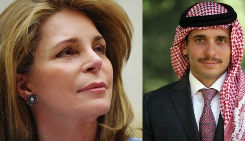 الملكة نور تتفاعل مع حملة على 