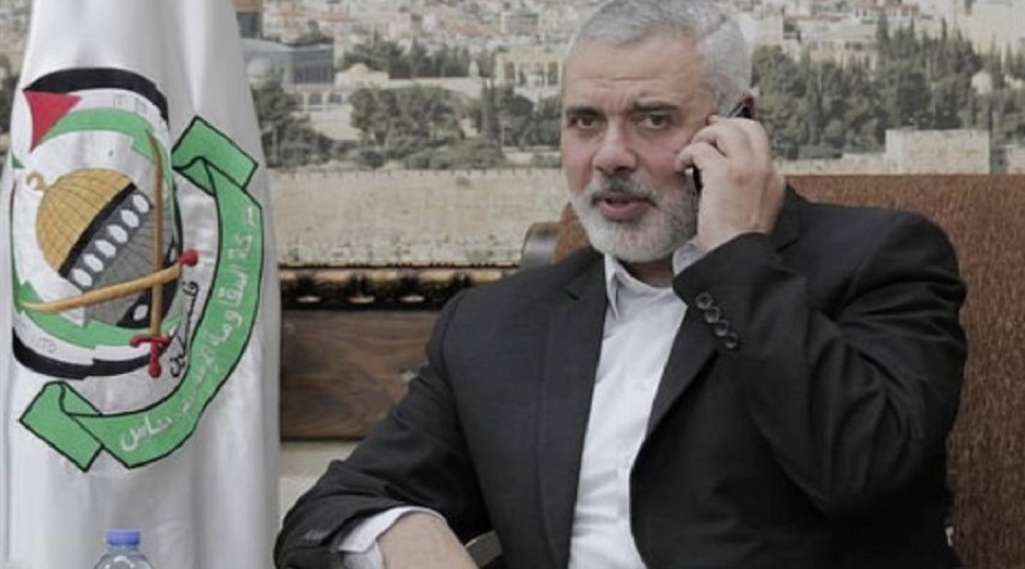 هنية يتلقى اتصالًا من قائد فيلق القدس 