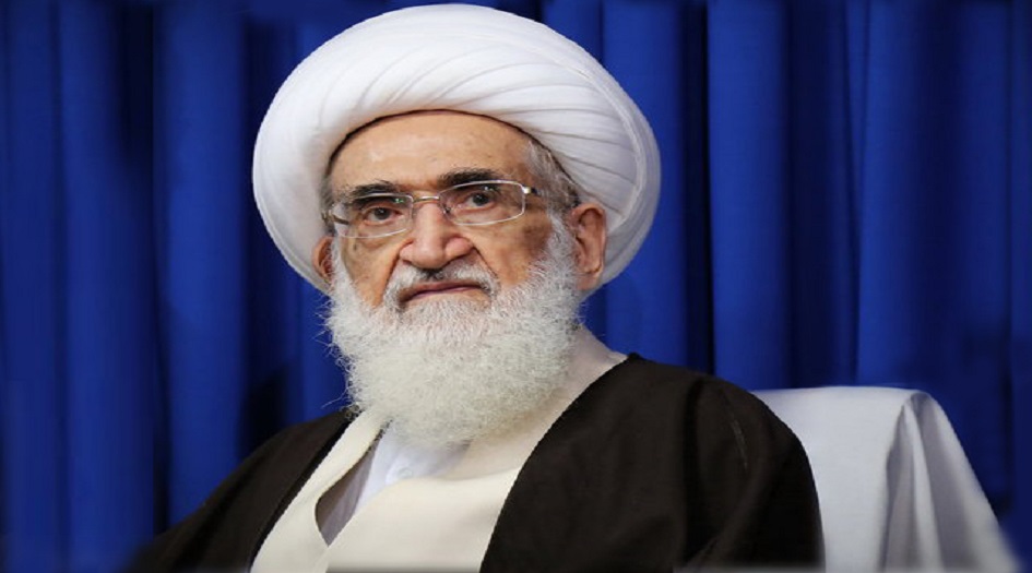 المرجع الديني  اية الله نوري همداني يدعو المسلمين الى اتخاذ موقف حازم ضد الكيان الصهيوني