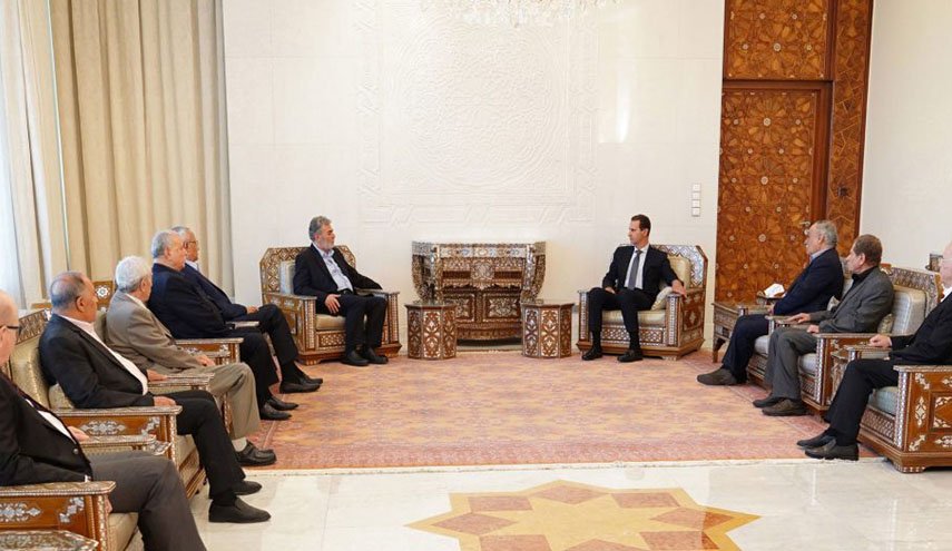الرئيس بشار الأسد: الكيان الإسرائيلي لا يفهم لغة السلام ولا الحوار