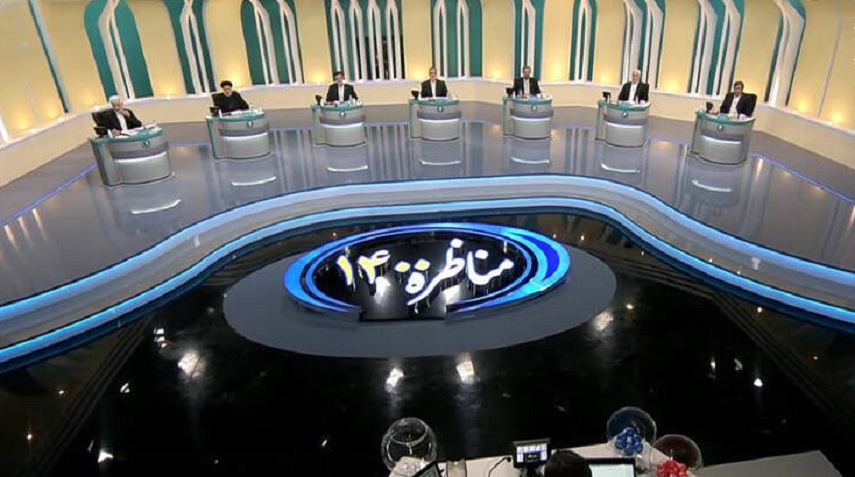 حواشي داغ نخستين مناظره نامزدهاي رياست جمهوري