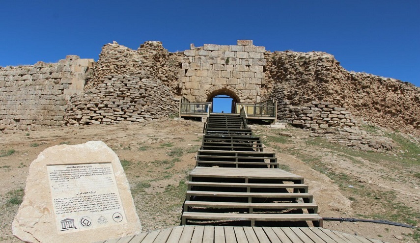 موقع "تخت سليمان" الأثري.. جوهرة تاريخية شمال غرب ايران