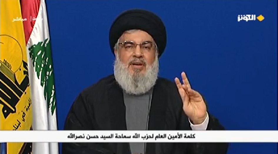السيد حسن نصرالله: سياسات أمريكا قائمة على نشر الفتنة والفوضى في بلادنا