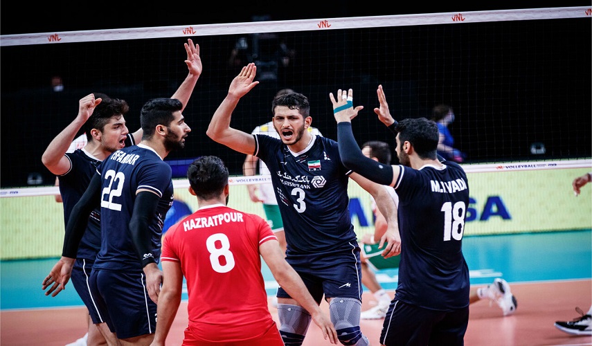 كره الطائرة الإيرانية بالمركز الأول اسيويا