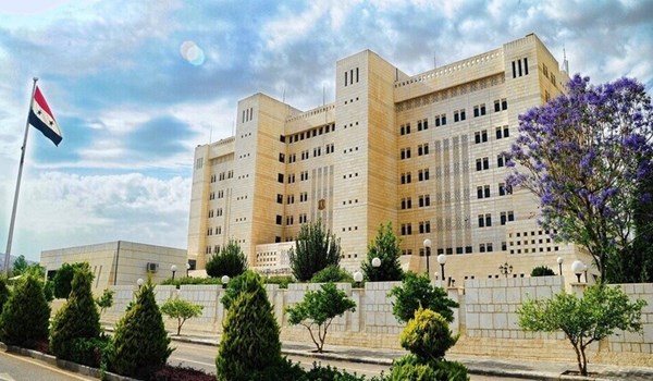 سوريا تدين بشدة الاتهامات المفبركة المحاكة ضد إيران