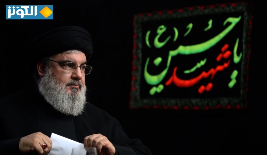كلمة للسيد حسن نصرالله اليوم