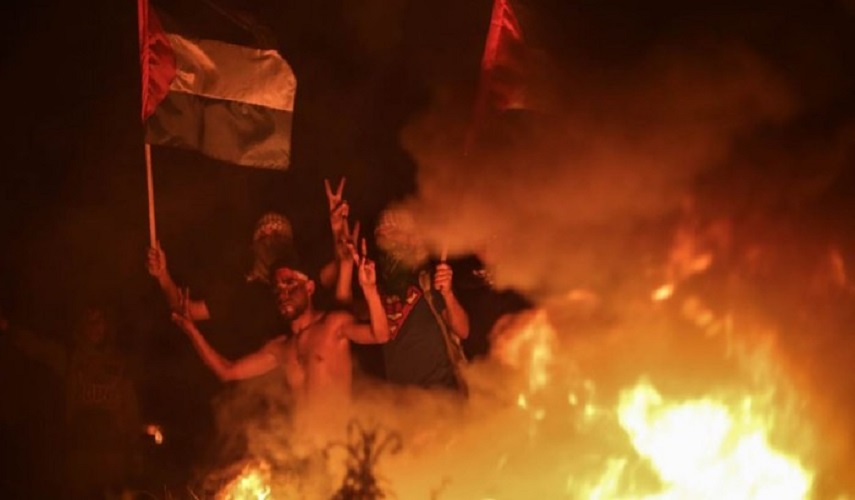 اصابة 18 فلسطينيا خلال فعاليات الارباك الليلي شمالي القطاع