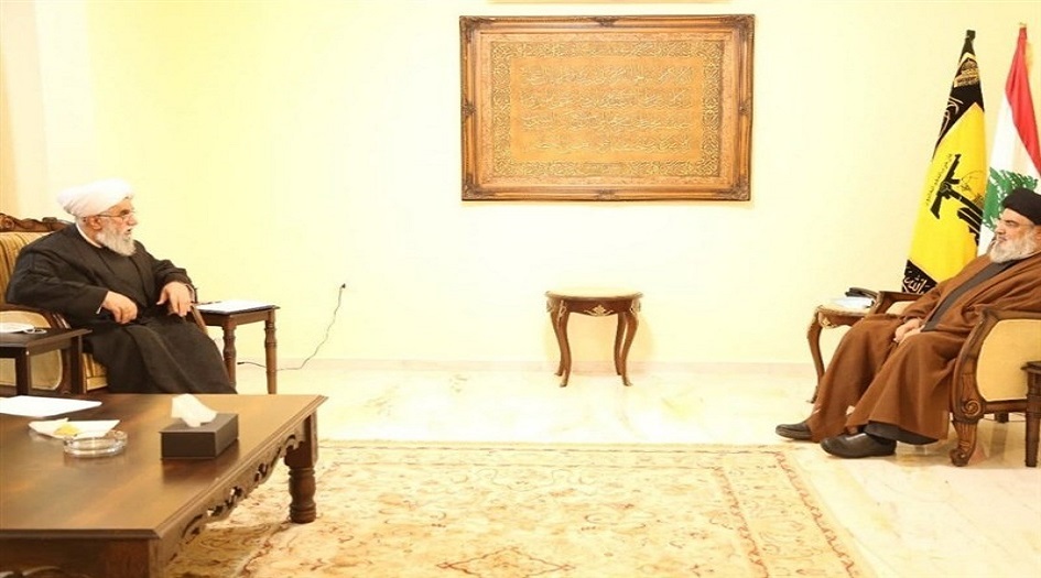 الأمين العام للمجمع العالمي لأهل البيت(ع) يلتقي السيد نصرالله