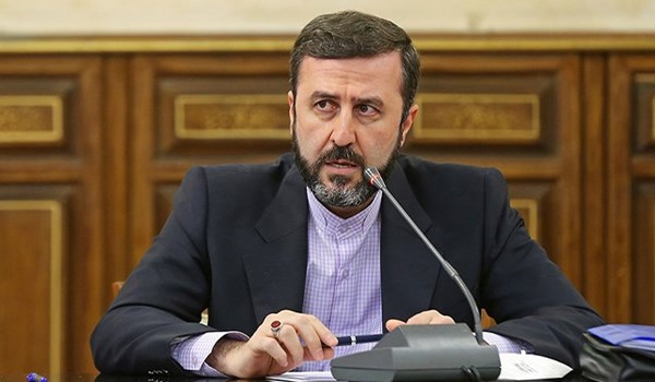 غريب آبادي: ايران ضحية الارهاب والحظر اللاانساني
