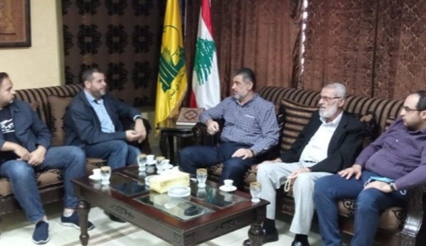 ديدار مسئولان جهاد اسلامي فلسطين و حزب‌الله لبنان