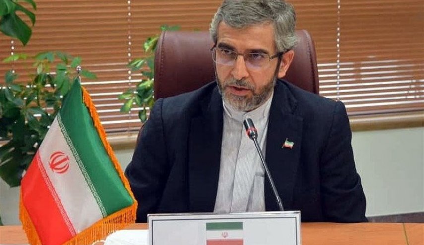 باقري : قمنا بتسليم نص مقترحاتنا في اطار موضوعين الغاء الحظر الظالم والقضايا النووية