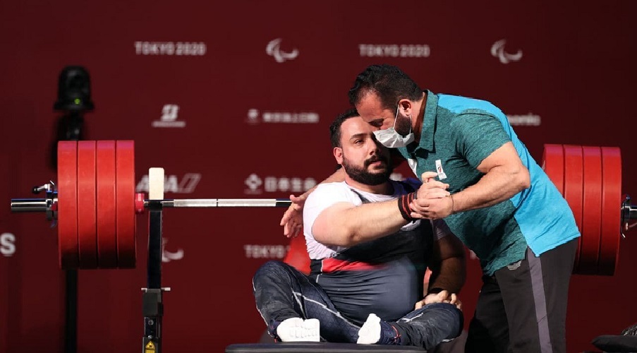 رباع ايراني يحرز الميدالية الفضية في بطولة العالم برفع الاثقال للمعاقين