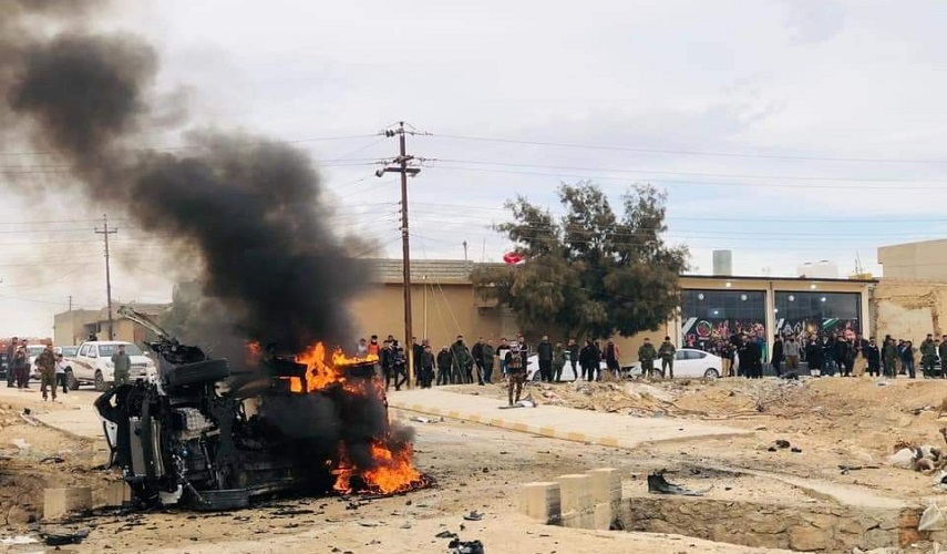 خلية الاعلام الأمني العراقية تدين استهداف تركيا عجلة للحشد الشعبي