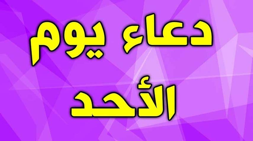 دعاء الامام السجاد (ع) في يوم الاحد