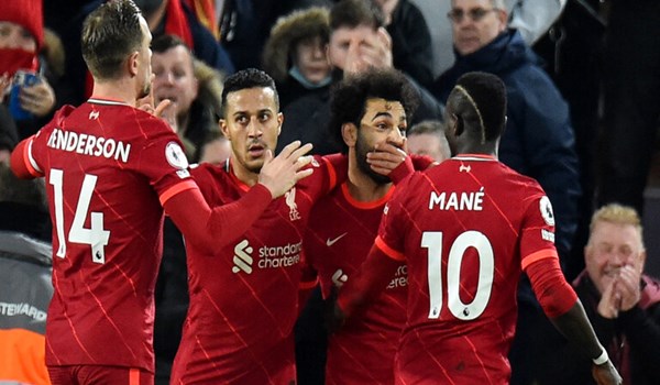 محمد صلاح يتصدر ترتيب هدافي الدوري الإنجليزي