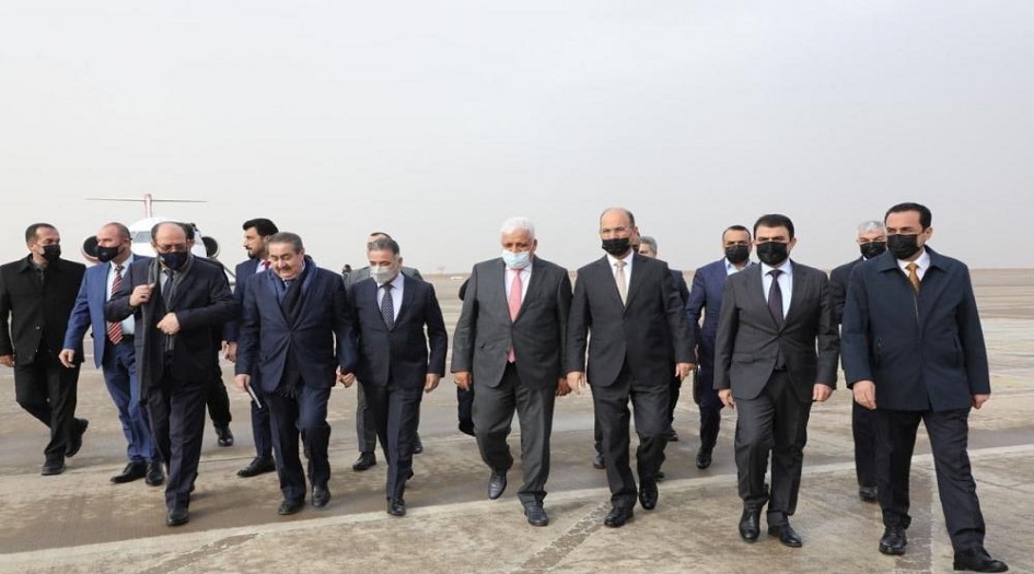 العراق... وفد الإطار التنسيقي يصل إلى أربيل ويجتمع مع بارزاني 