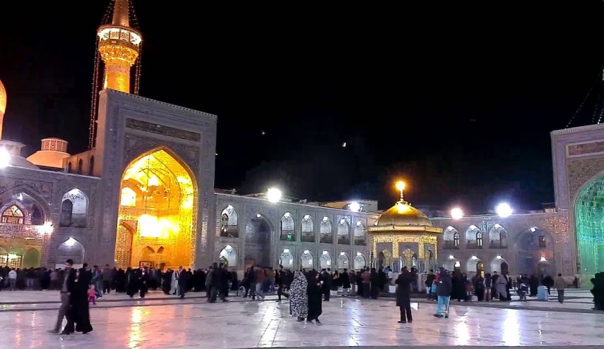 مواقيت الأذان لمدينة مشهد المقدسة وضواحيها ليوم الخميس