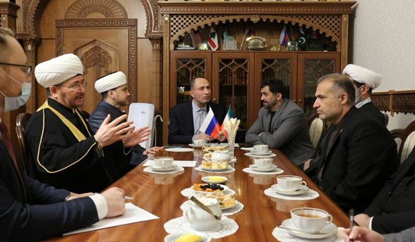 مفتي روسيا: نولي اهتماما كبيرا للعلاقات الأخوية مع إيران