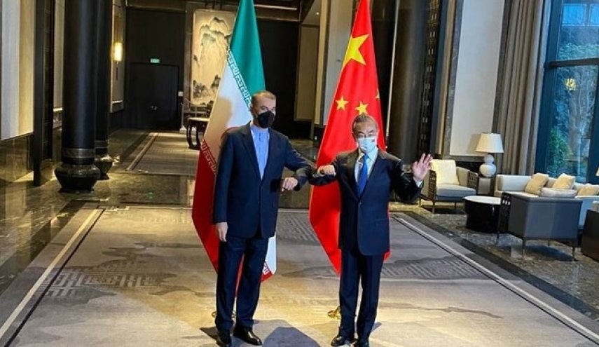 عبداللهيان يعلن عن بدء العمل باتفاقية التعاون الاستراتيجي بين ايران والصين