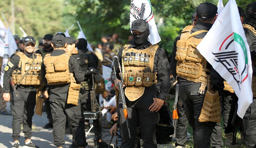 الحشد الشعبي العراقي يطيح بثلاثة ارهابيين شمالي بغداد 