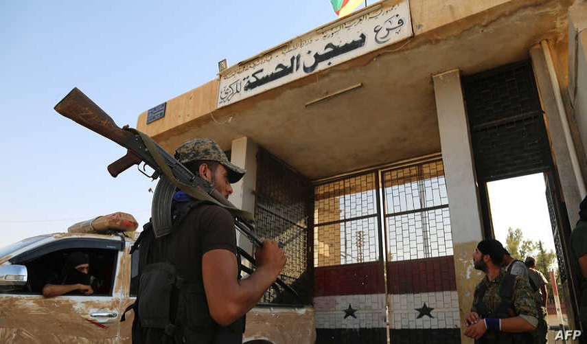 ارتفاع حصيلة قتلى أحداث سجن الحسكة إلى 102 شخص