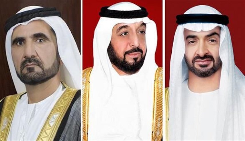 قادة الامارات يهنئون رئيس الجمهورية بذكرى انتصار الثورة الاسلامية 