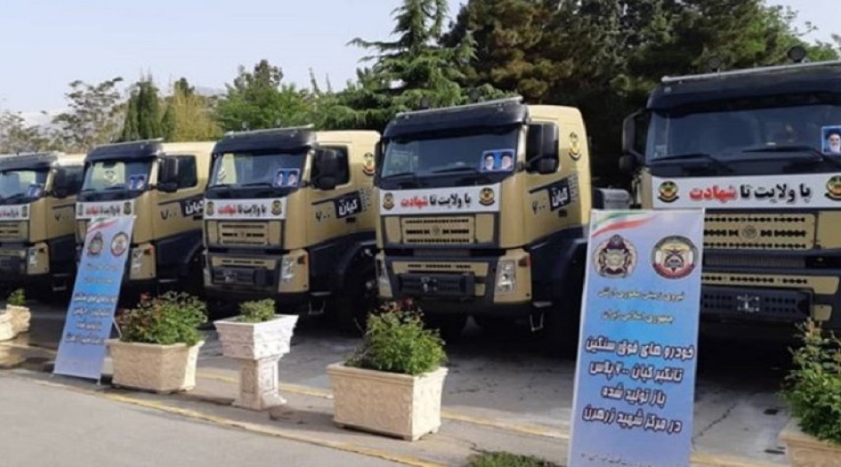 الجيش الايراني يزيح الستار عن احدث منجزات القوة البرية