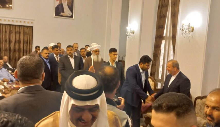 السفير الايراني الجديد يحظى بترحيب العراقيين جميعا