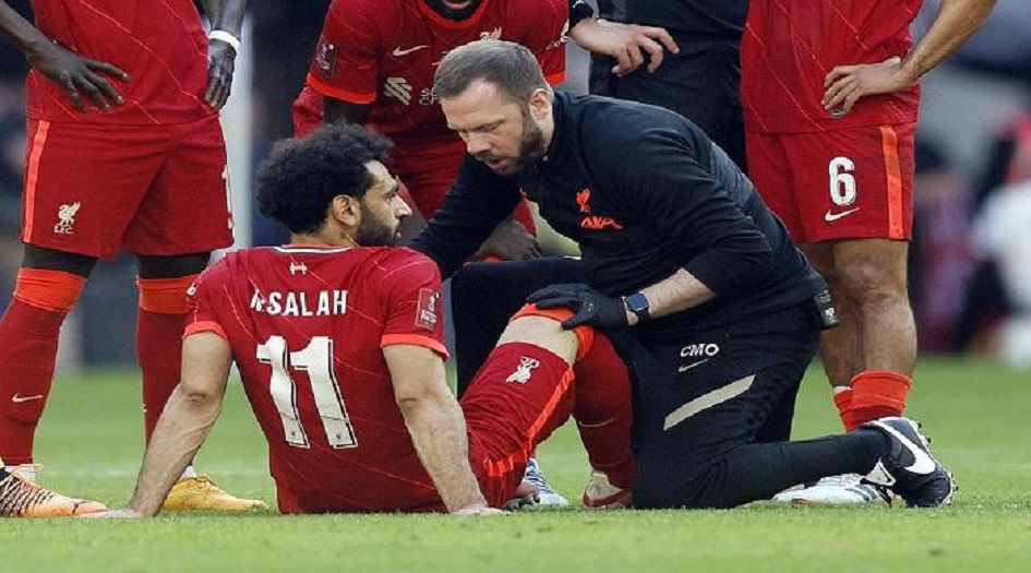 كشف تفاصيل إصابة محمد صلاح