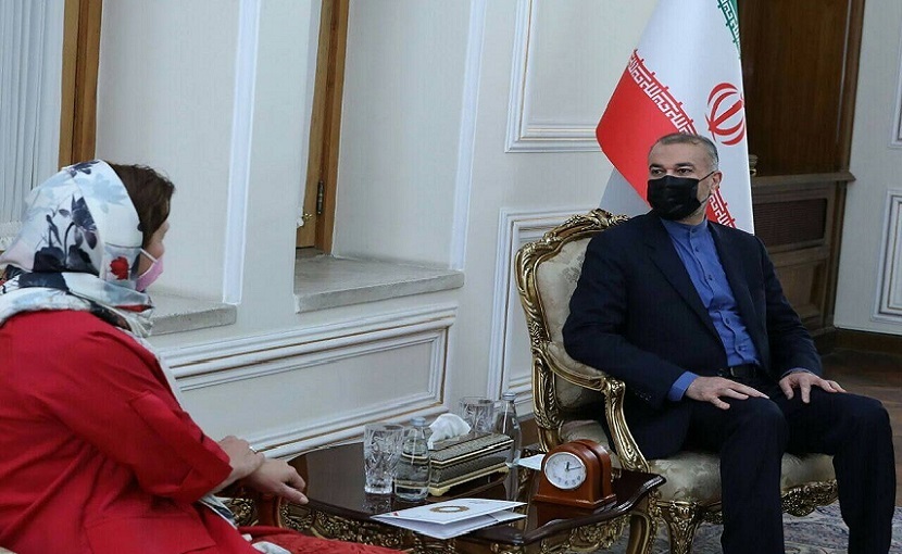 أميرعبداللهيان يدعو المنظمات الدولية اتخاذ مواقف مناسبة حيال أفغانستان وفلسطين واليمن