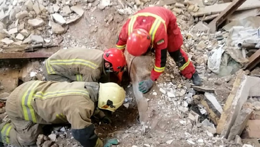 شمار جانباختگان ريزش متروپل به 28 نفر رسيد