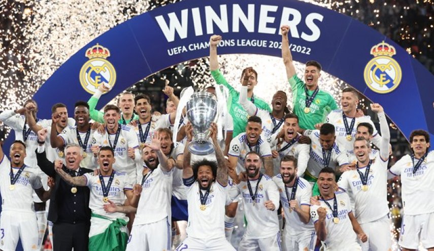 ريال مدريد يتوّج بدوري أبطال أوروبا للمرة الرابعة عشرة