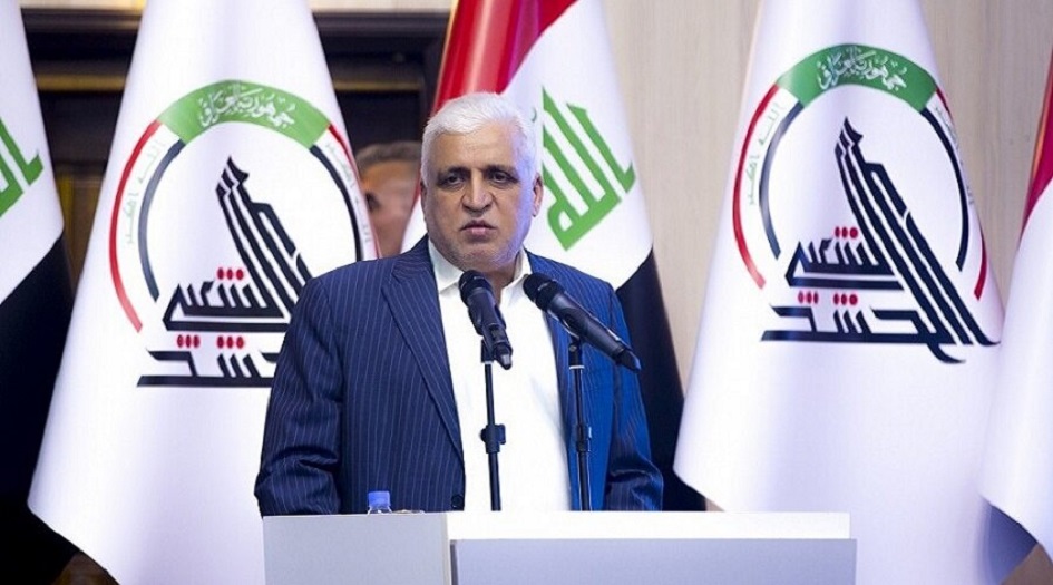 الفياض في ذكرى تأسيسه.. الحشد لن ينحاز لأي طرف  