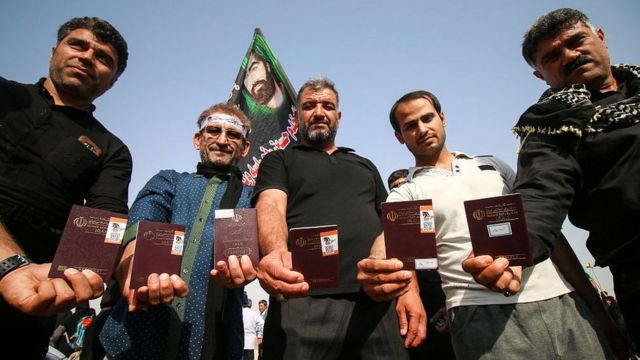 مرز زميني عراق بدون دريافت ويزا براي زائران عتبات باز شد