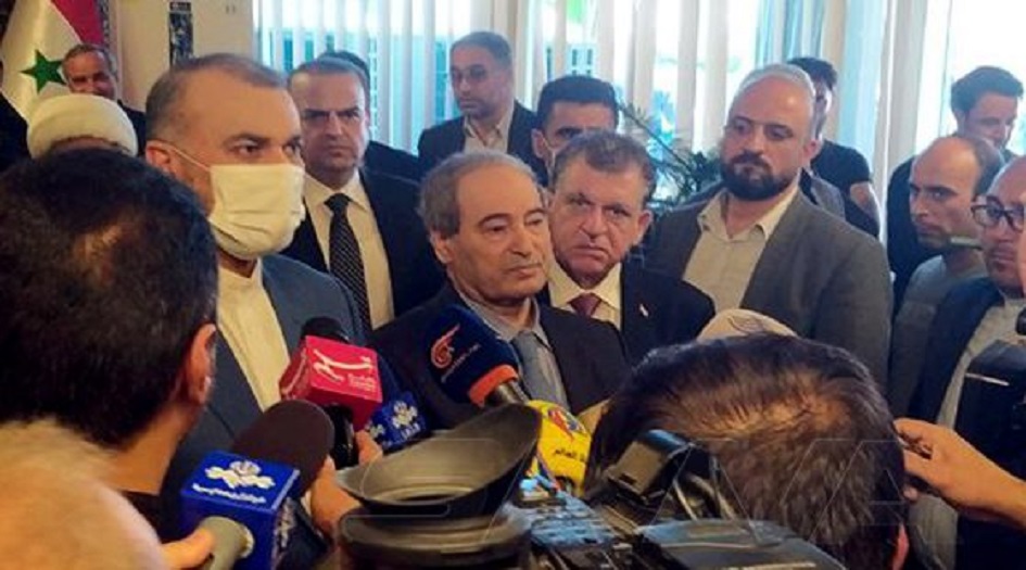 وزير الخارجية الايراني من سوريا ... دخلنا مرحلة جديدة في العلاقات بين البلدين
