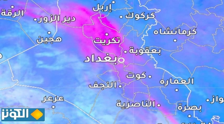 متنبئ جوي يكشف عن تطورات الحالة الغبارية في العراق ووقت ذروتها ببغداد