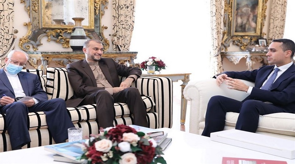 وزير الخارجية الايراني يلتقي نظيره الايطالي في روما