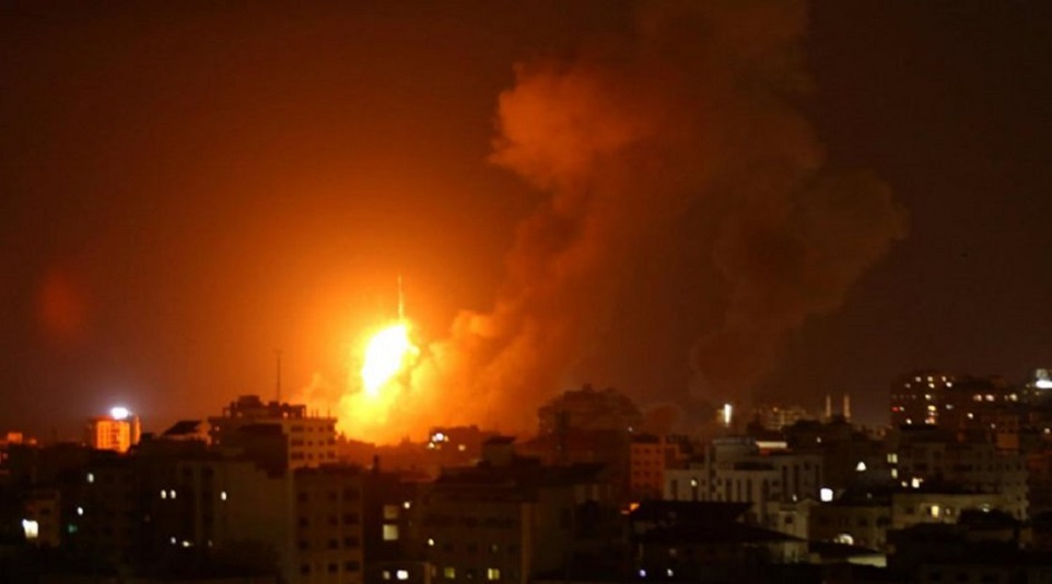 الاحتلال يشن غارات على مواقع للمقاومة الفلسطينية في قطاع غزة