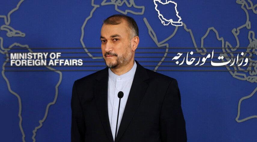 عبد اللهيان: ضخ الغاز في أجهزة الطرد المركزي هو ردنا على الإجراءات الأمريكية