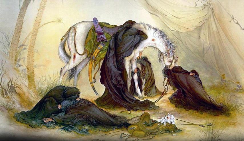 قصيدة "كربلا لا زلت كربا وبلا"