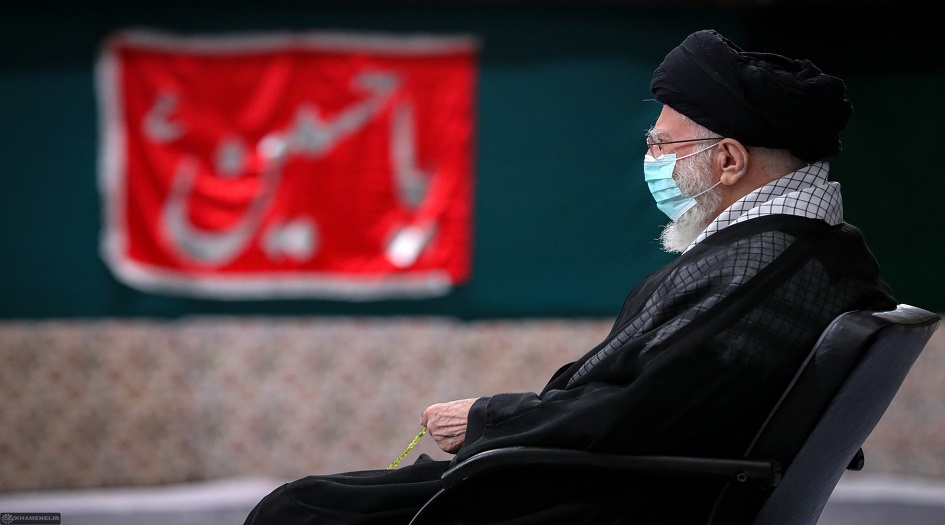 بالصور... اقامة مراسم العزاء الحسيني بحضور الامام الخامنئي