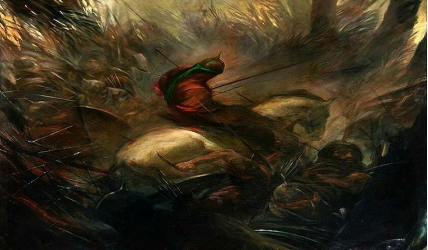 أقمار مع الامام الحسين (ع)... (19) العباس يغدو بالسقى 