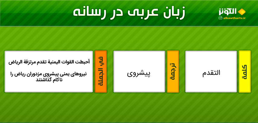 اصطلاحات  رسانه اي عربي به فارسي (17)