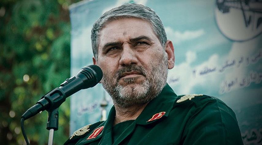 قائد عسكري ايراني: العدو بات اليوم يستهدف المواطنين العزل