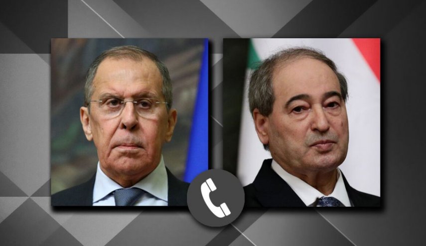 المقداد يبحث مع لافروف 